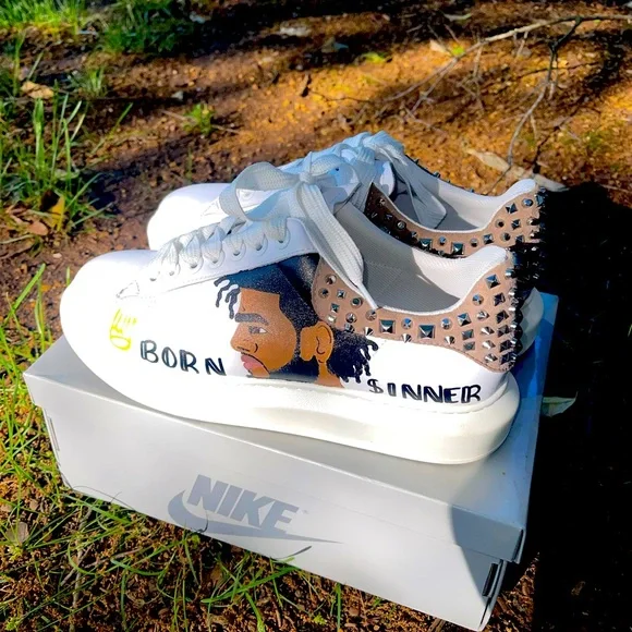 Custom J Coles Shoes J Cole Concrete Jungle Shoes J Cole Rs